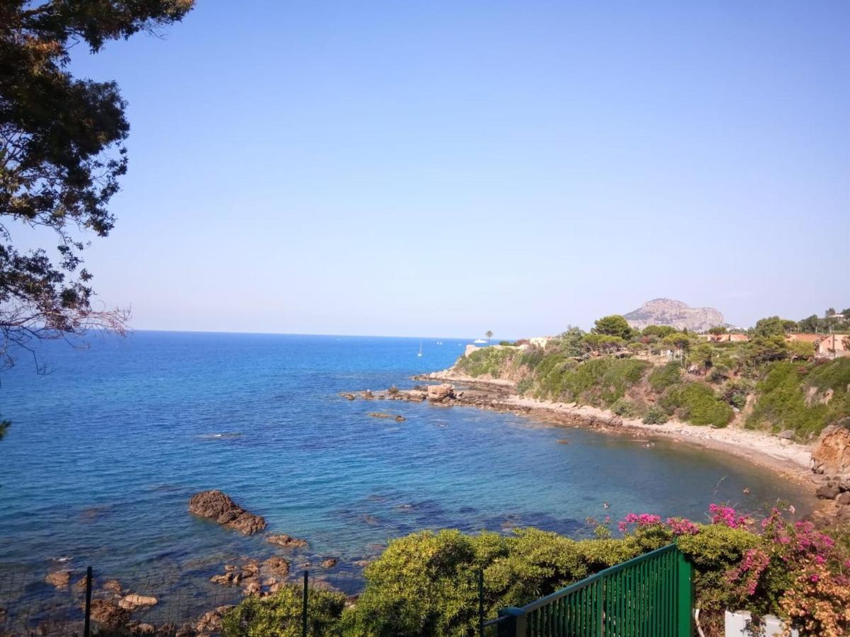 Stanza In Villa Con Giardino Vista Mare Cefalu Exterior photo